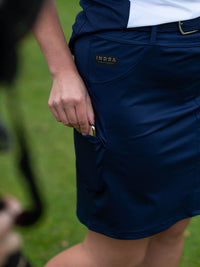 Amy Comfortable Navy Blue Golf Skirt 45cm for Women XXS-XXL
