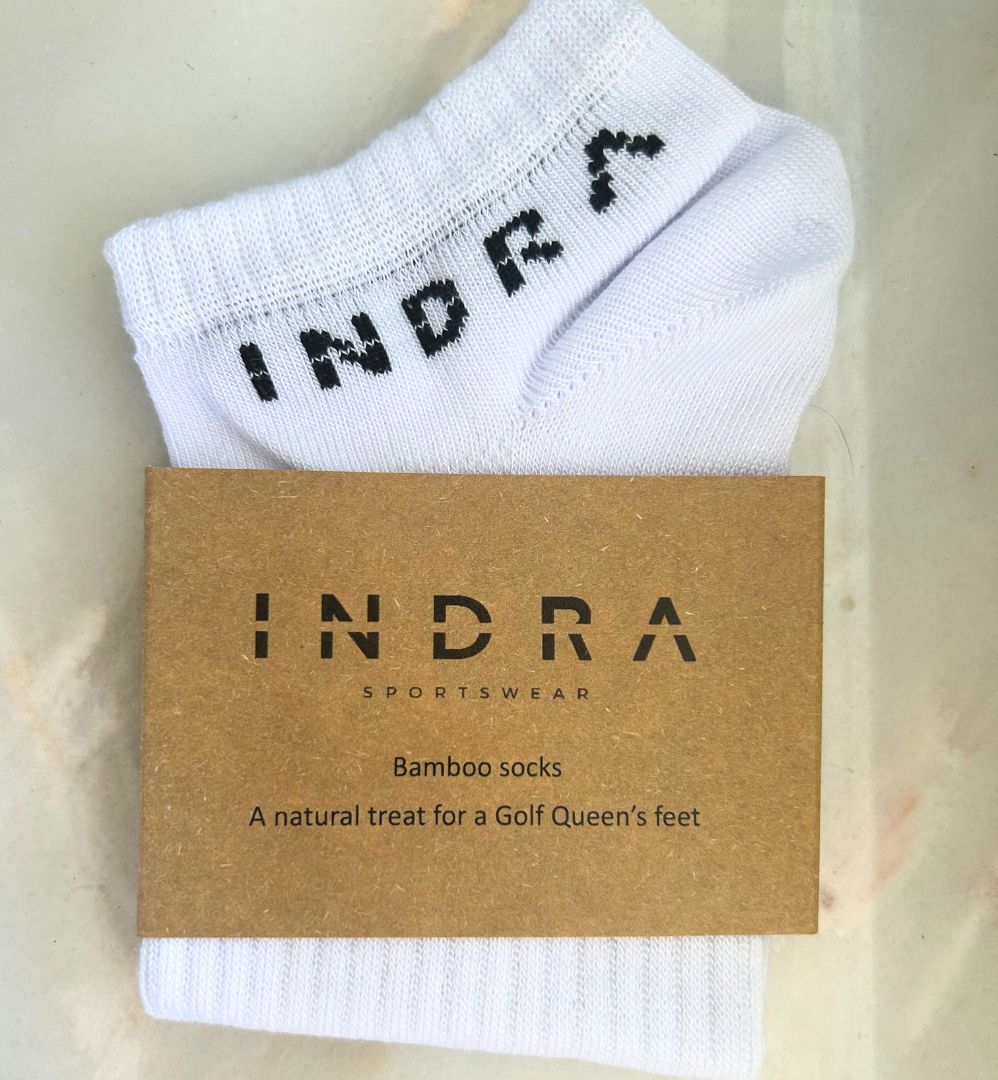 Golf socks that stay in place for women made from 100% bamboo