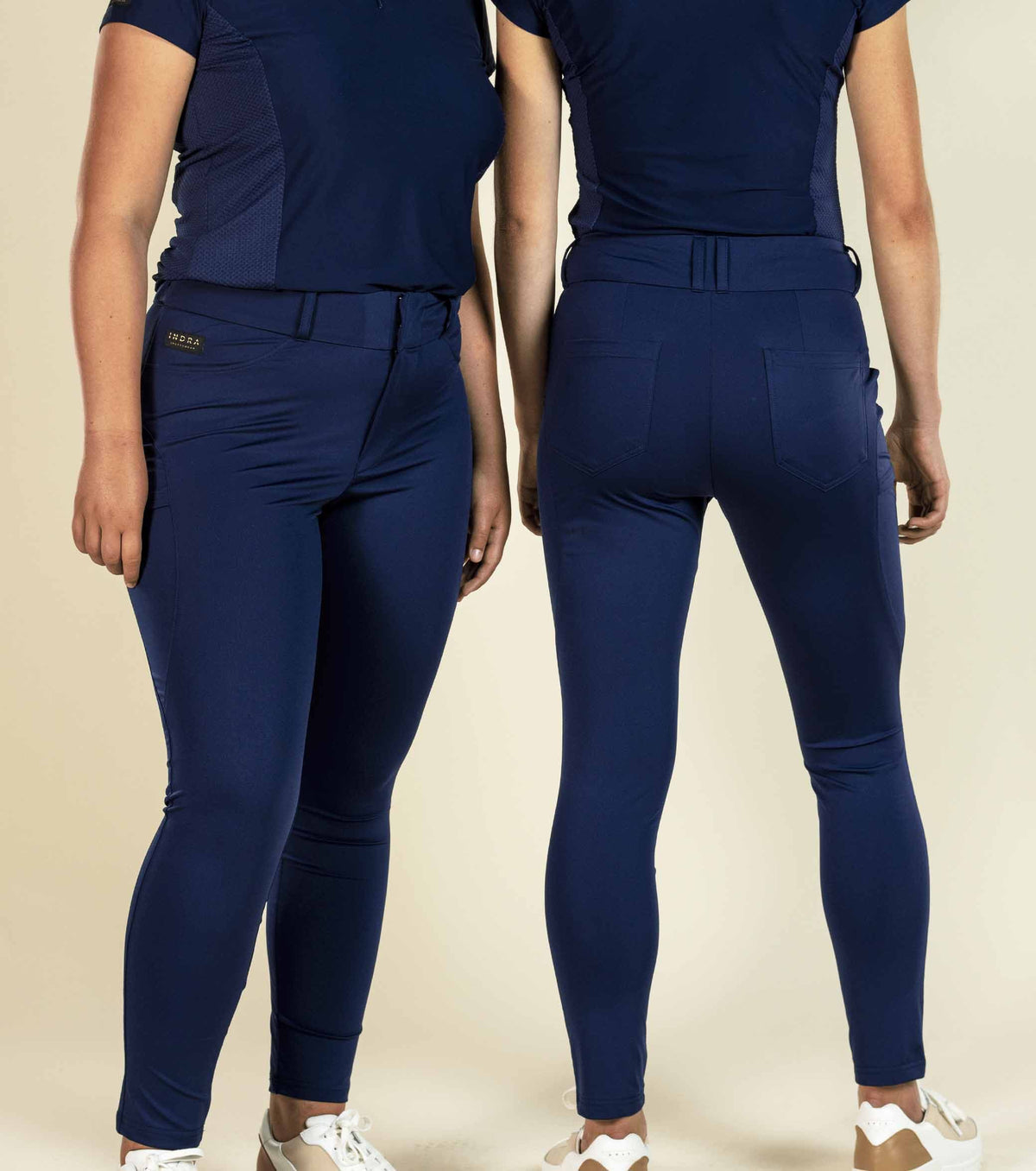 Women's Navy Blue Golf Pants High Waist XXS-XXL